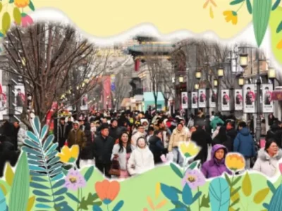 春日太原晴好，多条漫步线路升温，晋商博物院等游人如织