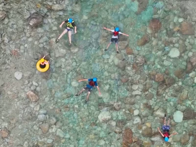 桂林猫儿山景区的窝囊漂，新兴水上休闲活动等你来体验