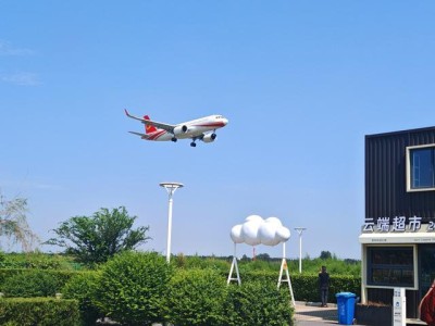 郑州机场免费航空观景平台火了 拍飞机遛娃打卡好去处
