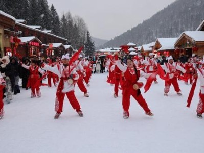 当安塞腰鼓遇上中国雪乡：冰雪文化与非遗展演碰撞，谱写文旅融合新篇章