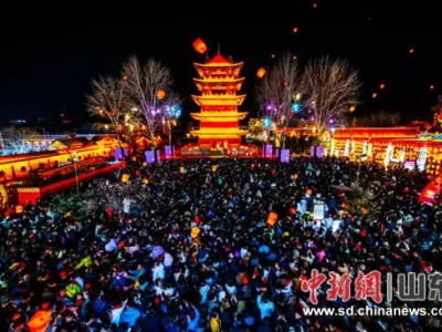 潍坊文旅冬日冰火两重天，传统年俗吸睛游客如潮