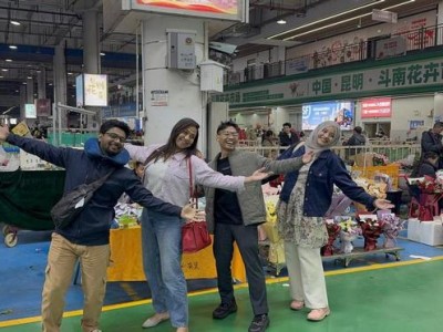 孟加拉博主昆明Citywalk，在斗南花海、螺蛳湾商城发现春城魅力