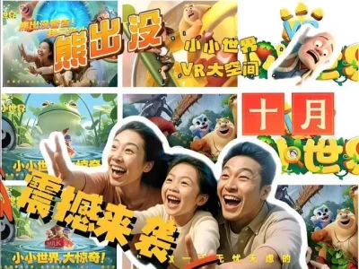 熊出没VR大空间项目南昌路开启！亲子冒险盛宴超燃