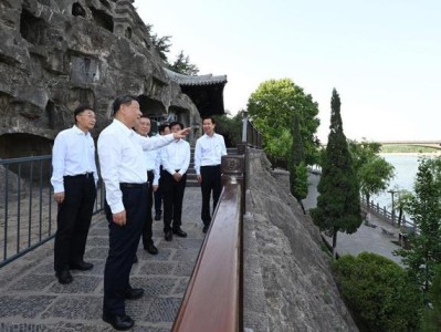 2025年习近平总书记考察龙门石窟及当地文旅发展情况