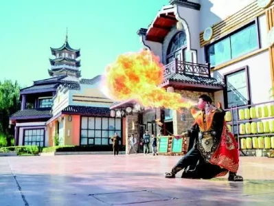 济南方特东方神画非遗演艺，9月山东部分景区营收客流双增长