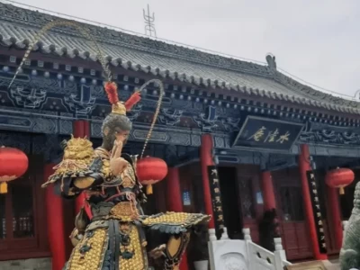 端午假期最后一天，西安蓝田水陆庵景区热度不减