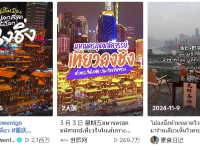 重庆无人机表演创纪录！吸引众多游客，China Travel实火