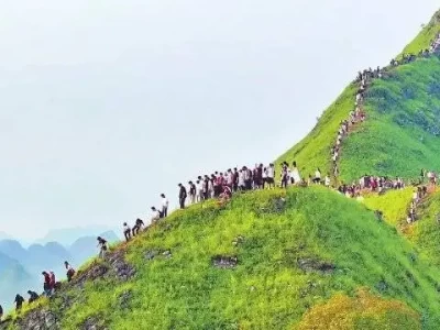 广西天等县宁干乡发布公告，禁止到剑龙山等未开发区域旅游