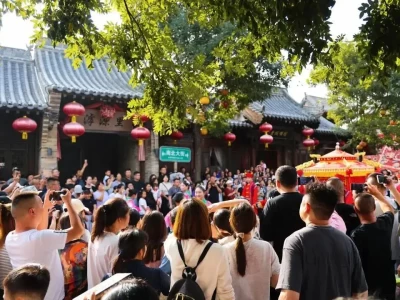 忻州古城双节假期人气爆棚！78.39万人次畅享非遗盛宴