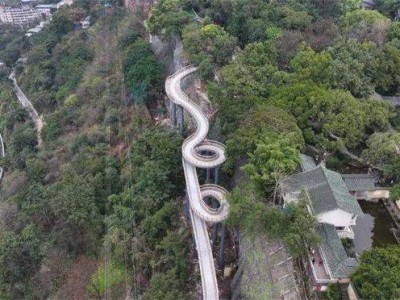 悬空栈道+顶流美景！重庆半山崖线鹅岭栈桥明日开放，解锁李子坝单轨穿楼新视角
